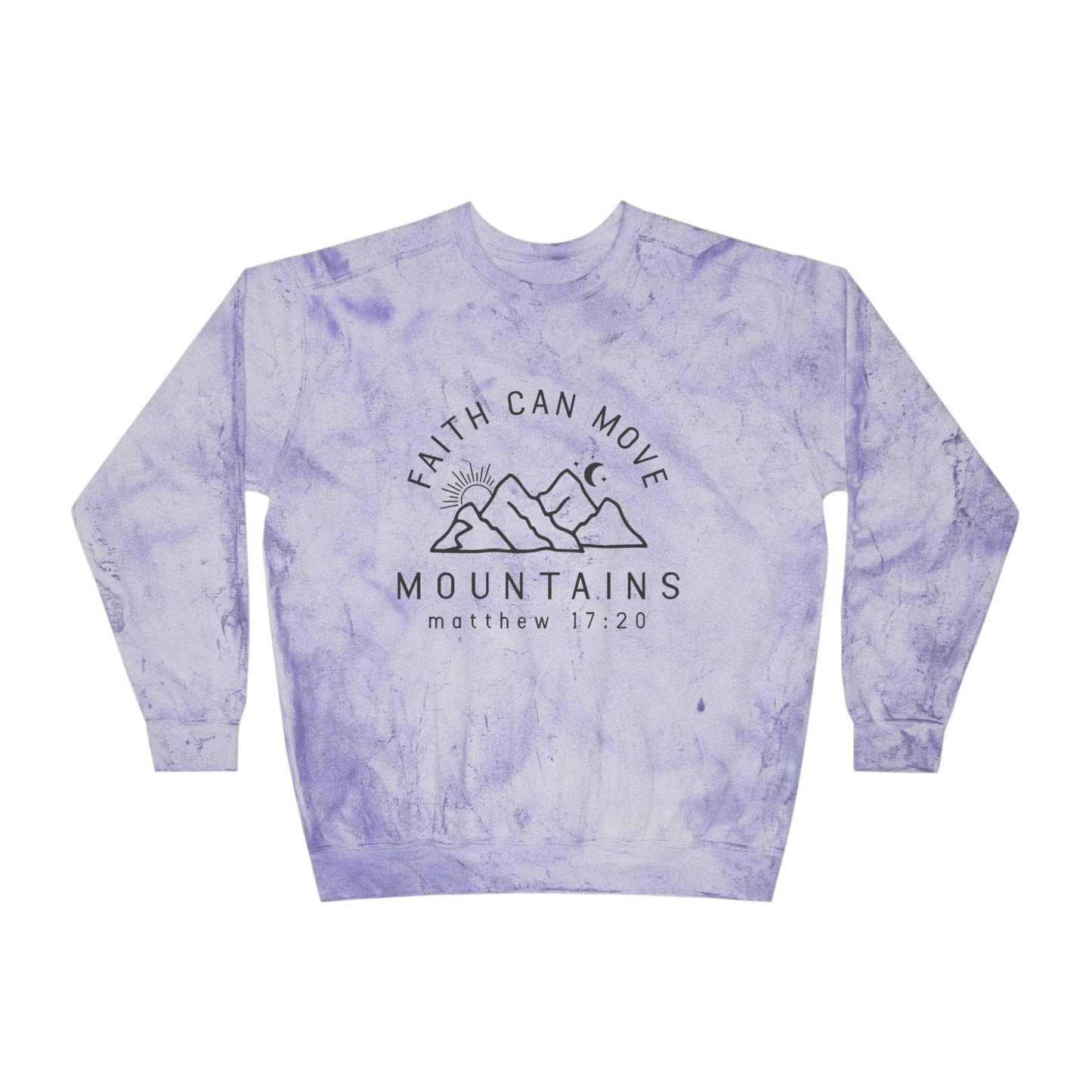 Moving Mountains Color Blast Crew neck Sweatshirt