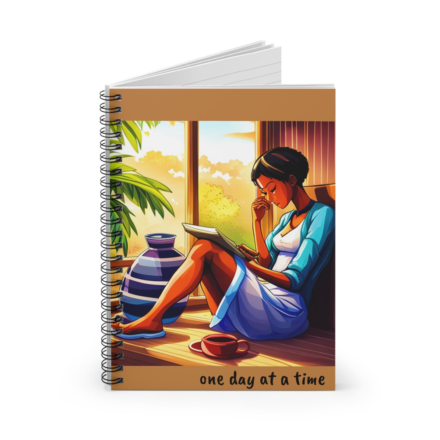 One Day - Spiral Notebook - Ruled Line
