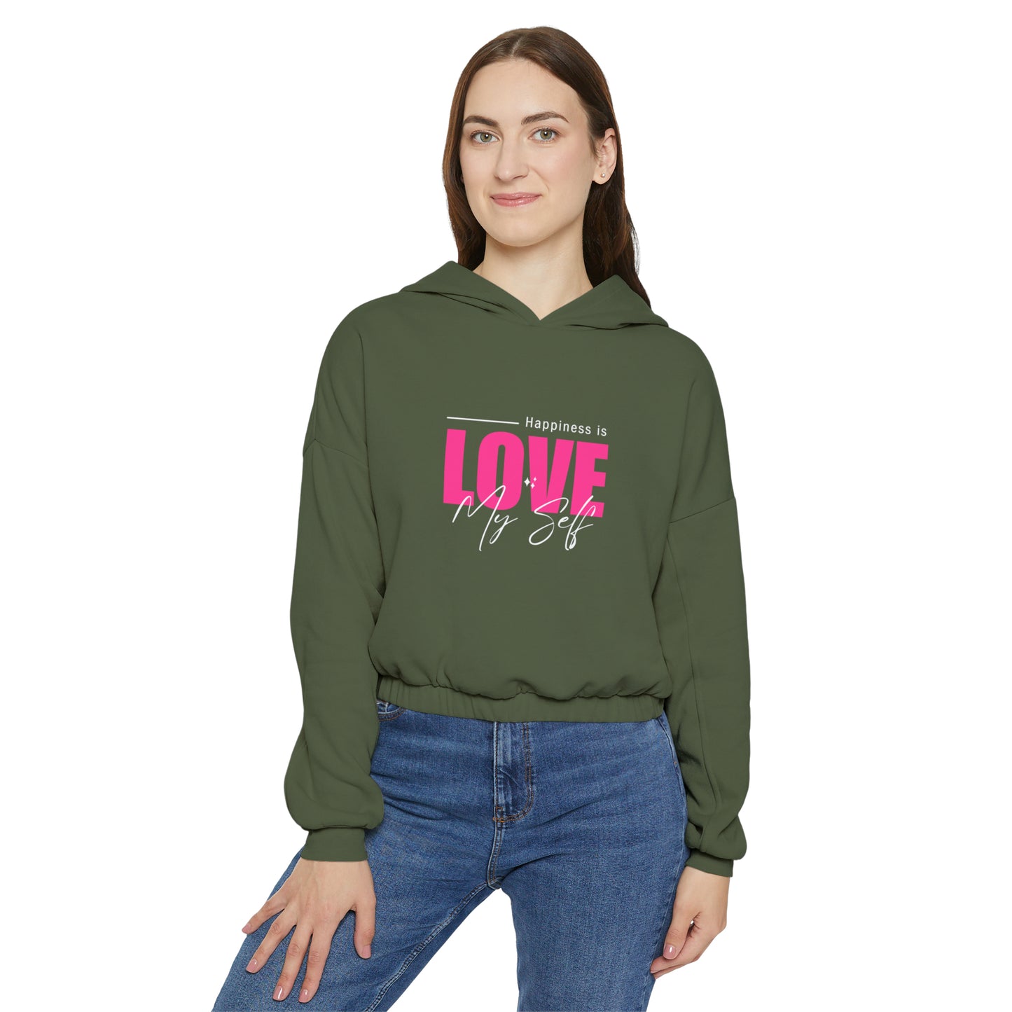 Love & Happiness Cinched Hoodie - Women's
