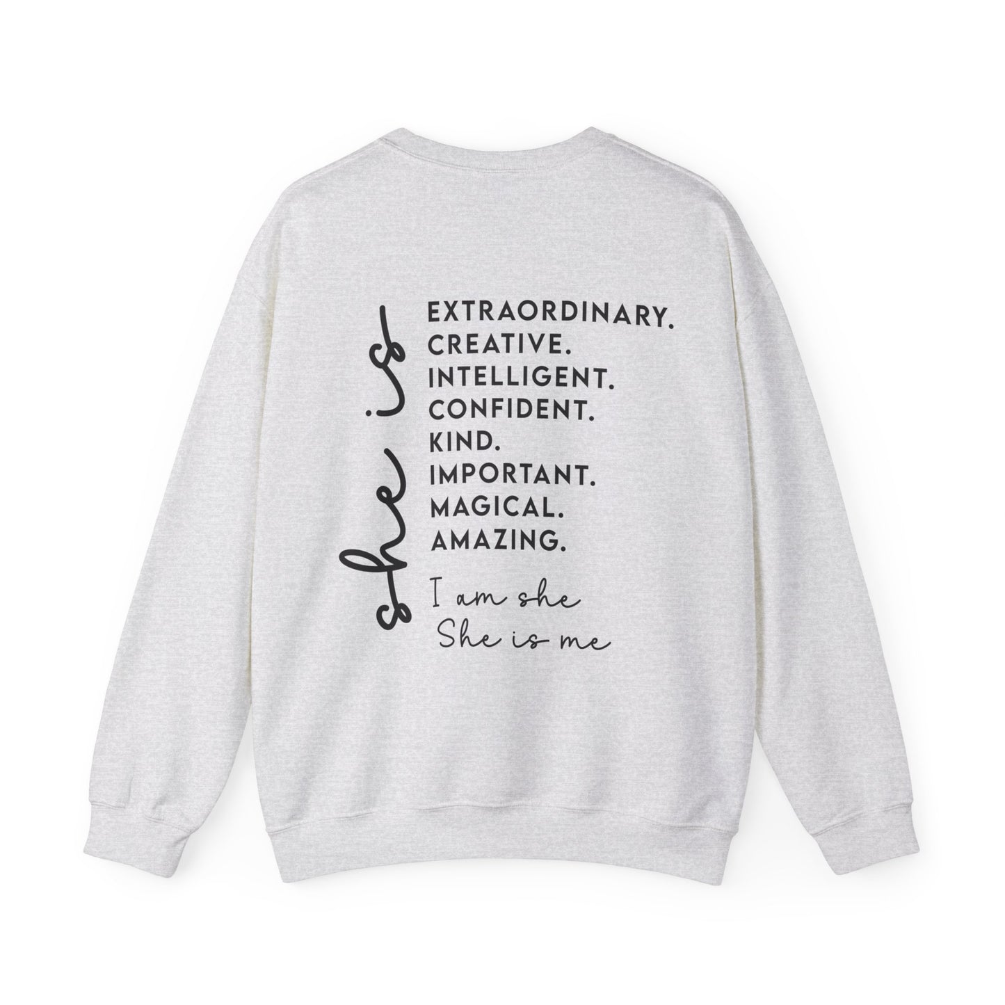 "I Am She" Crewneck Sweatshirt