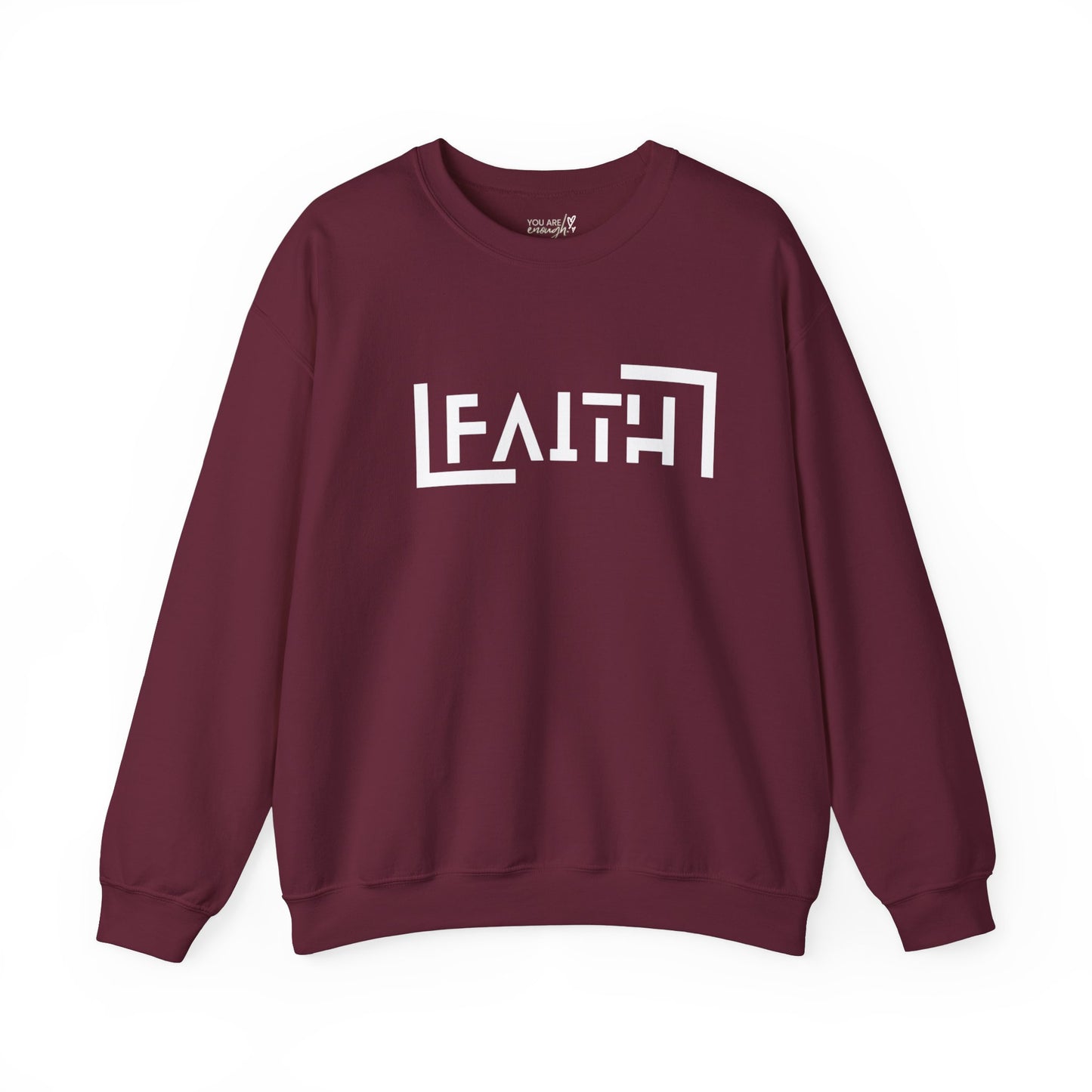Faith Unisex Comfort Crew Neck Sweater