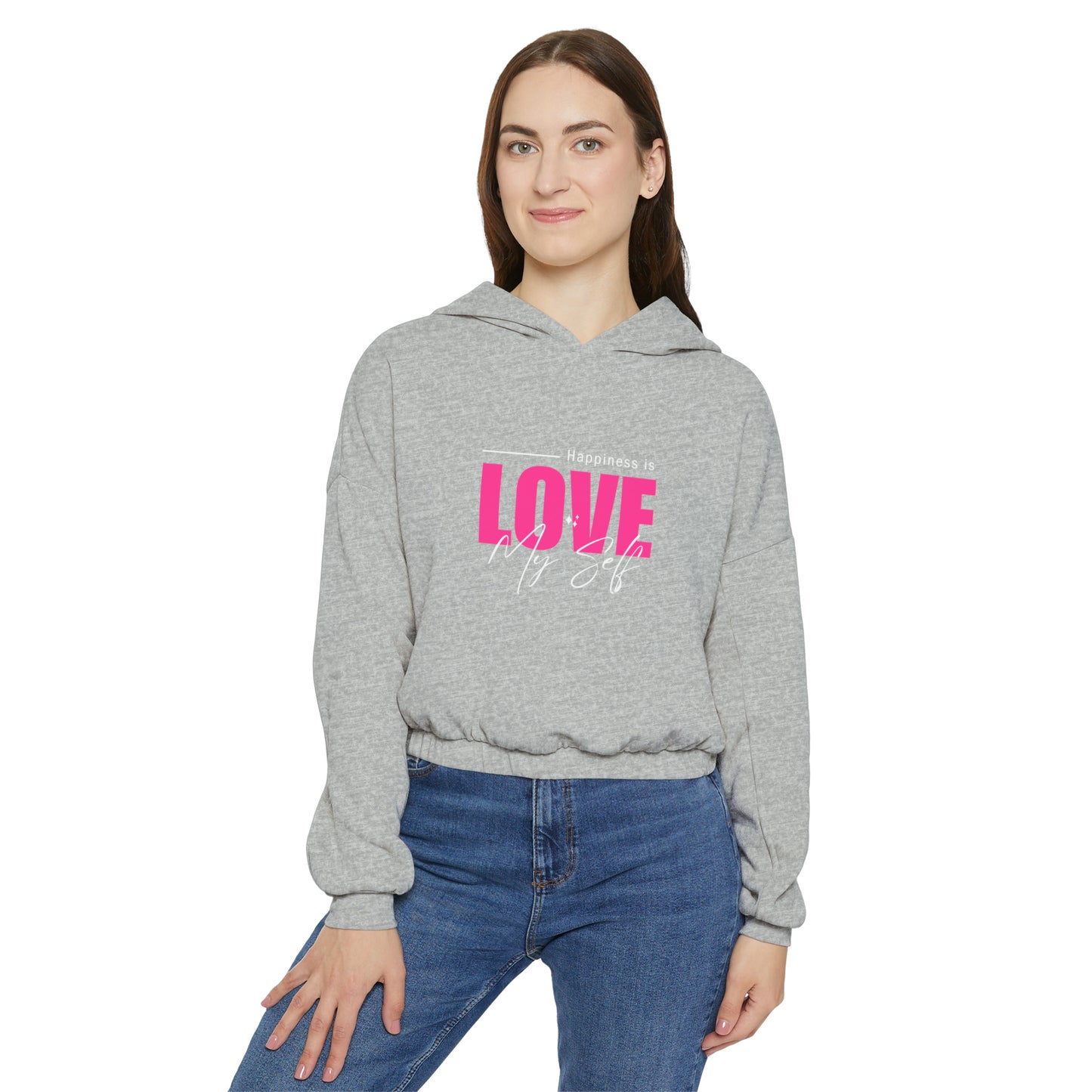Love & Happiness Cinched Hoodie - Women's