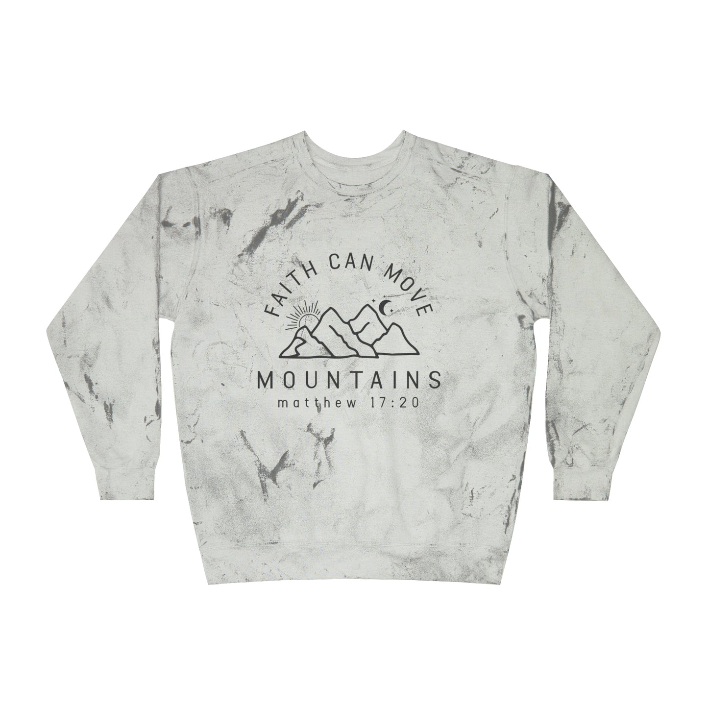 Moving Mountains Color Blast Crew neck Sweatshirt