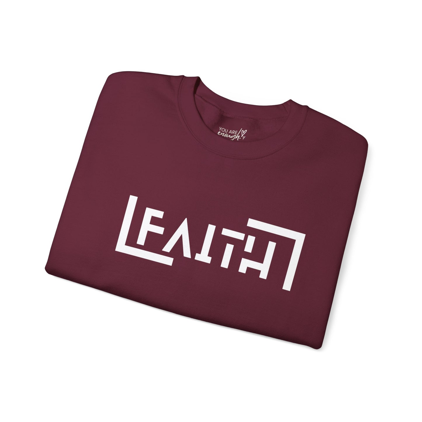 Faith Unisex Comfort Crew Neck Sweater