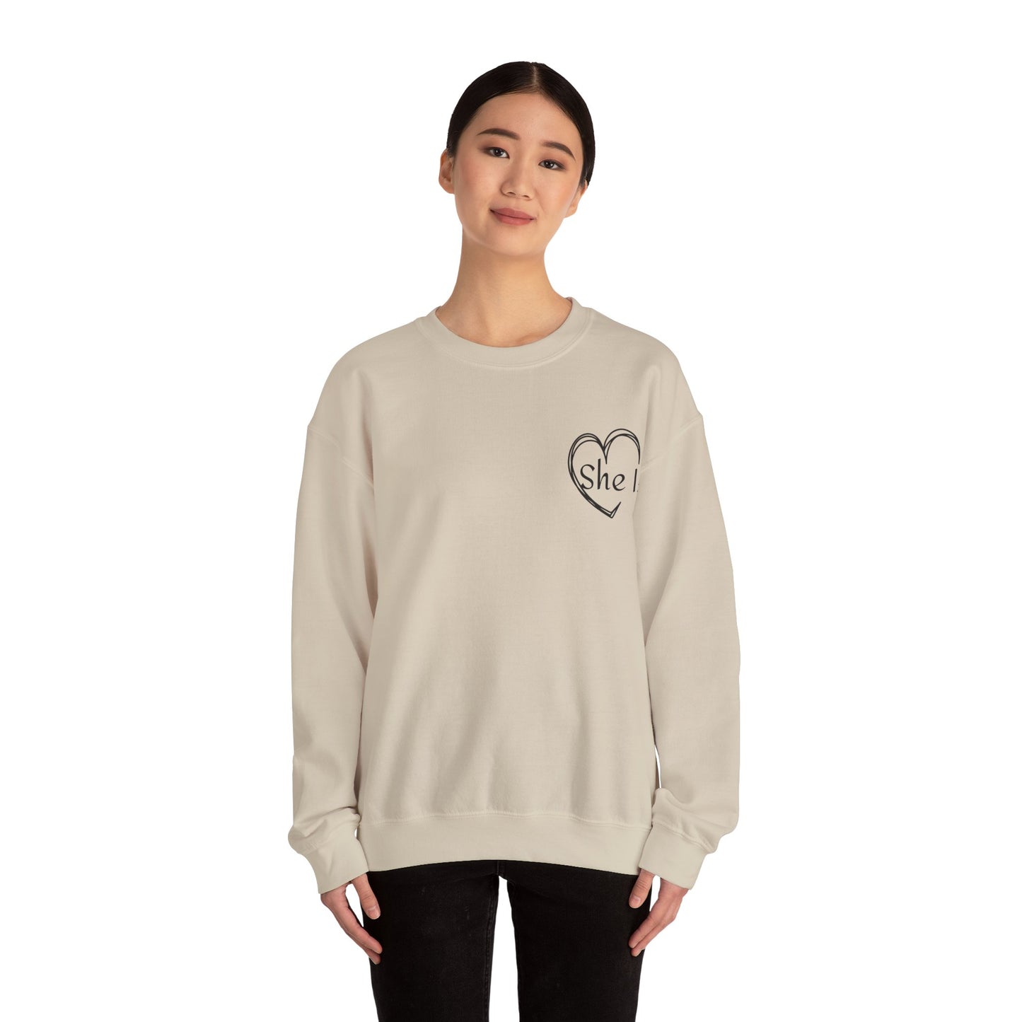 "I Am She" Crewneck Sweatshirt