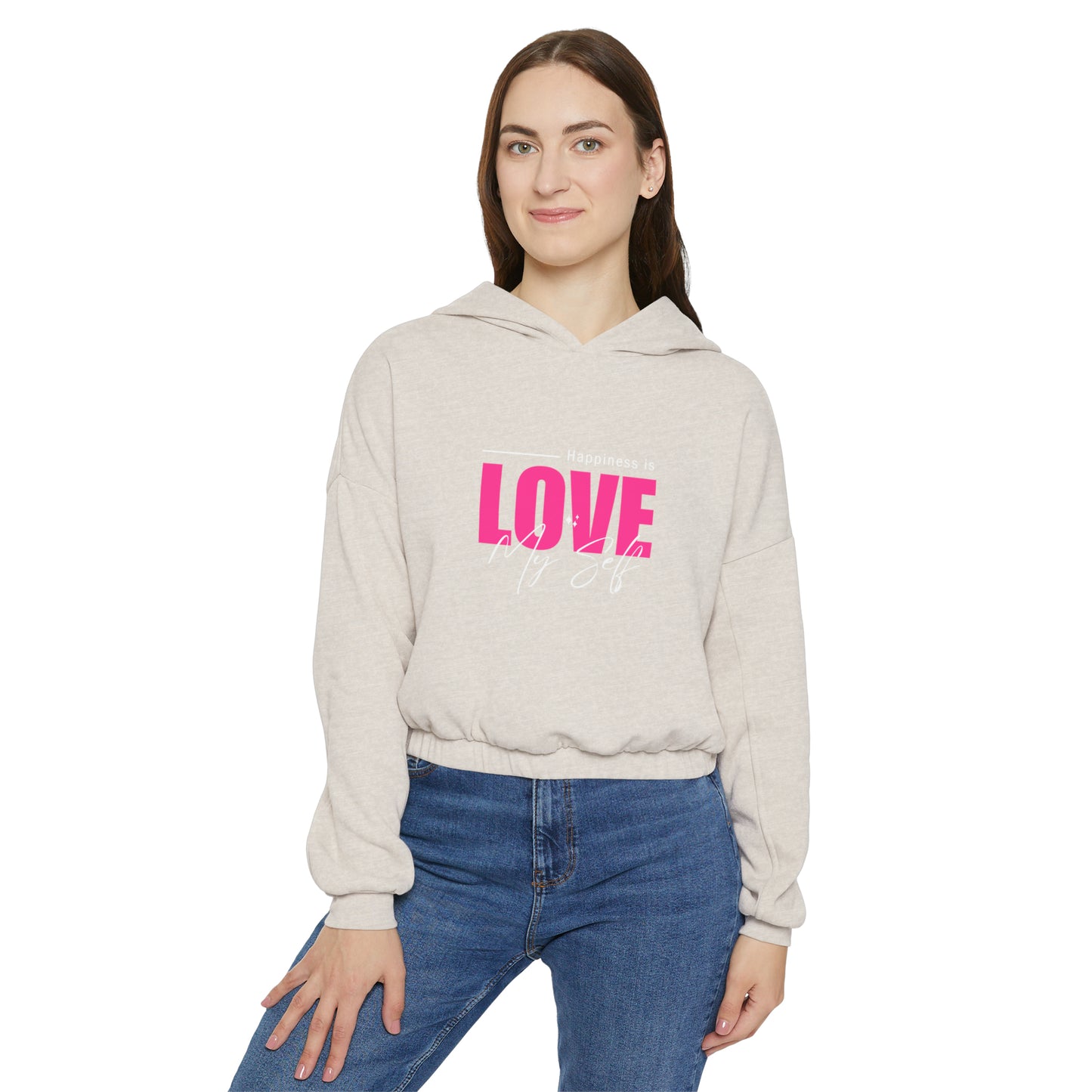 Love & Happiness Cinched Hoodie - Women's