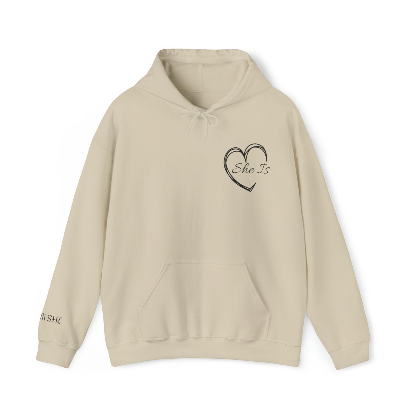 "I Am She" Hooded Sweatshirt