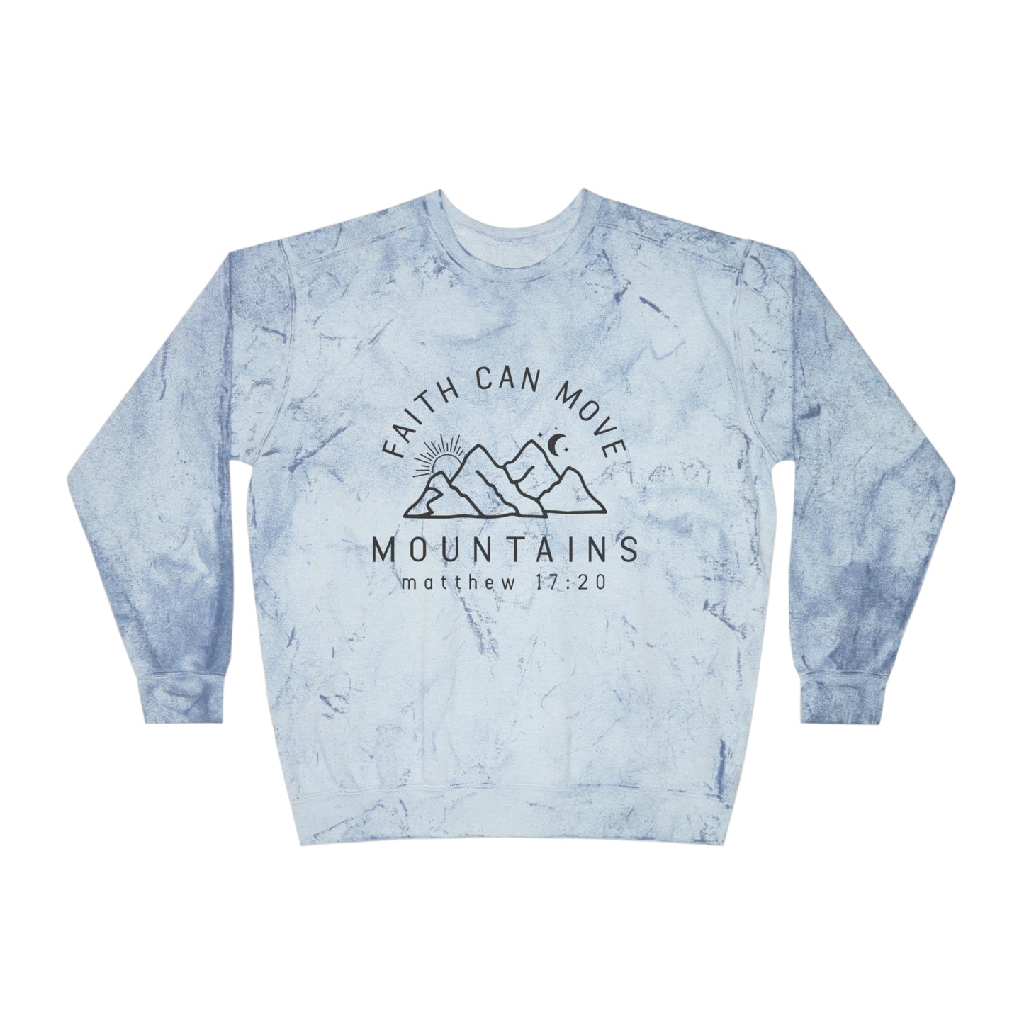 Moving Mountains Color Blast Crew neck Sweatshirt