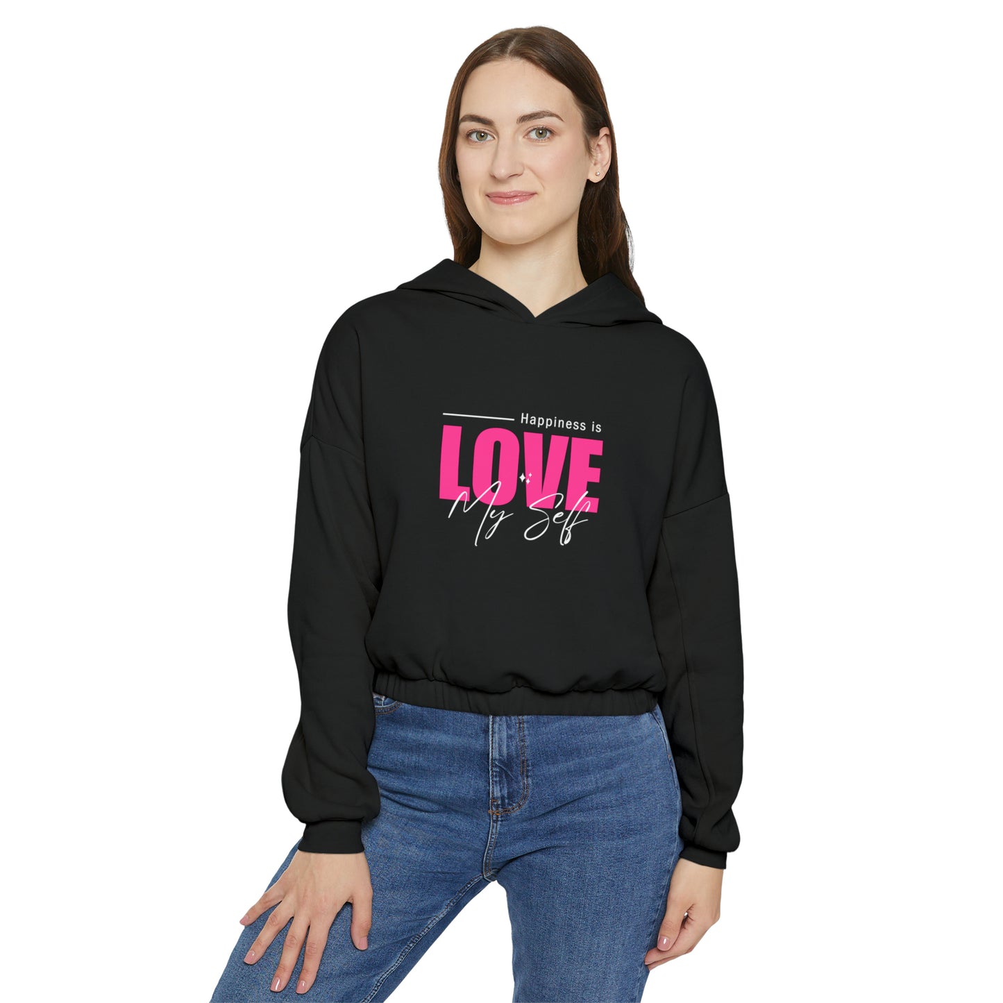 Love & Happiness Cinched Hoodie - Women's