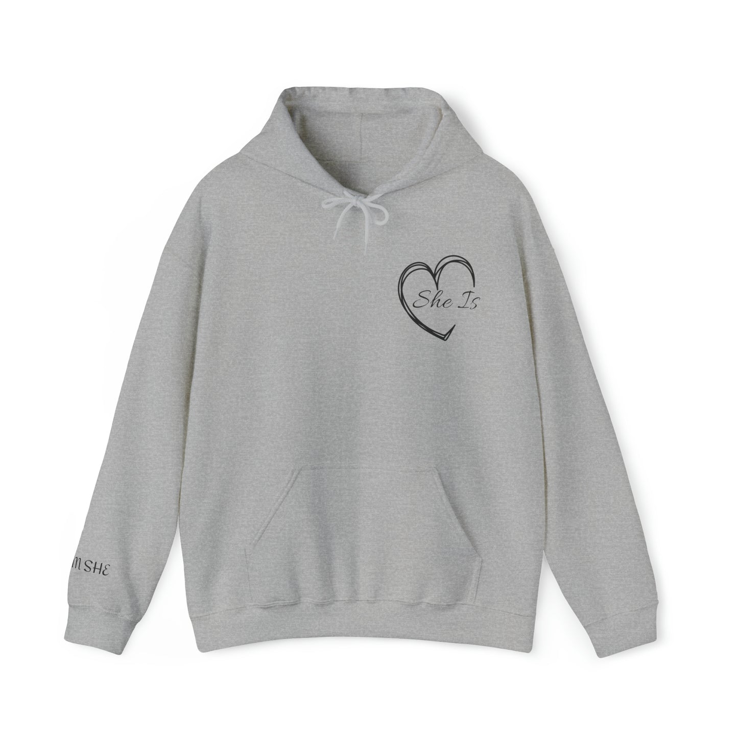"I Am She" Hooded Sweatshirt