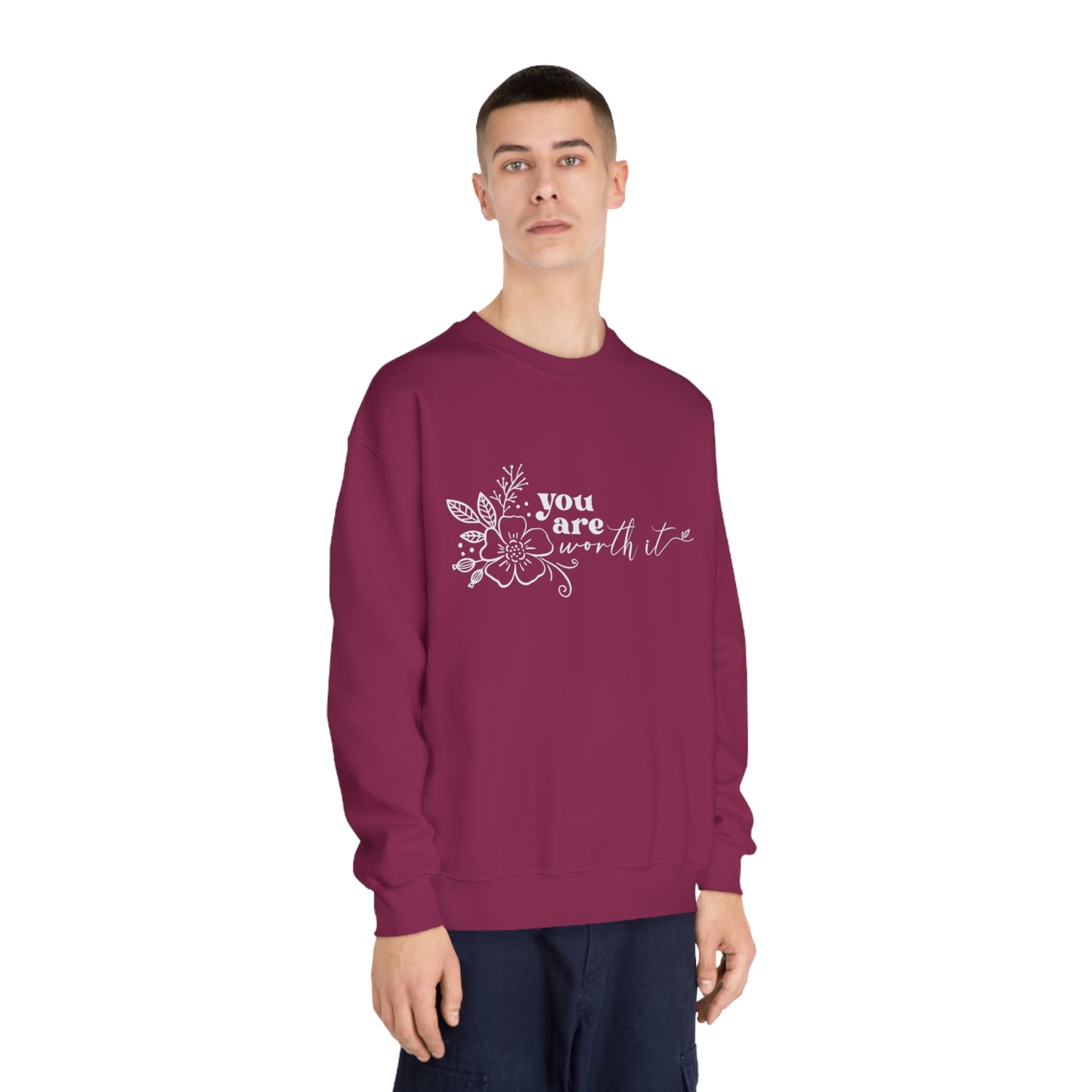 You Are Worth It Crewneck